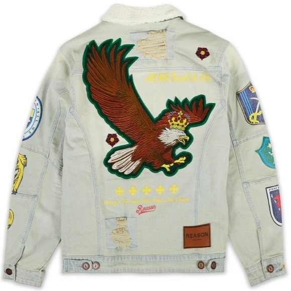 Reason Brand Denim Jacket - Picture 2 of 2